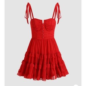 Beautiful red dress size S from Cider *worn once*
